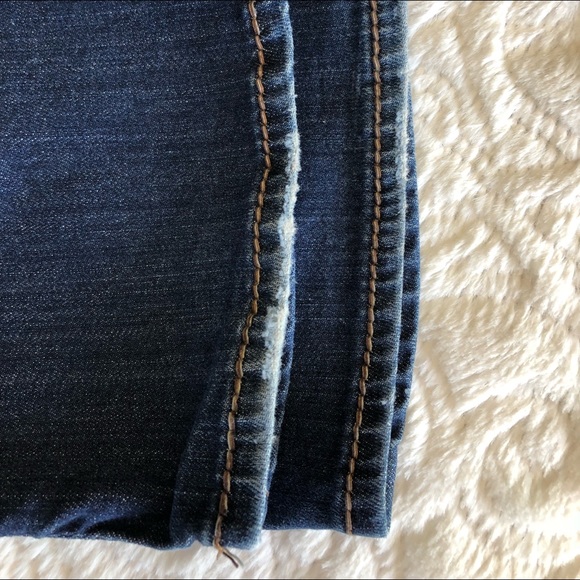 Kut From The Kloth Jeans Size 4 Thick Stitch Boot Cut Dark Wash - Picture 8 of 8